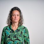 Foto van Esther Mieremet, genomen door Jeroen Mooijman tijdens de Algemene Afdelingsvergadering van D66 in Leidse regio op 13 december 2025.