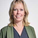 Foto van Patty Wijnen-Lunenburg genomen door Jeroen Mooijman tijdens de Algemene Afdelingsvergadering van D66 in Leidse regio op 13 december 2025.