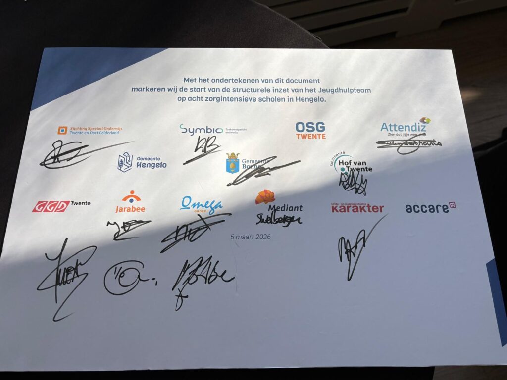 Partners van de structurele inzet jeugdhulp op zorgintensieve scholen.