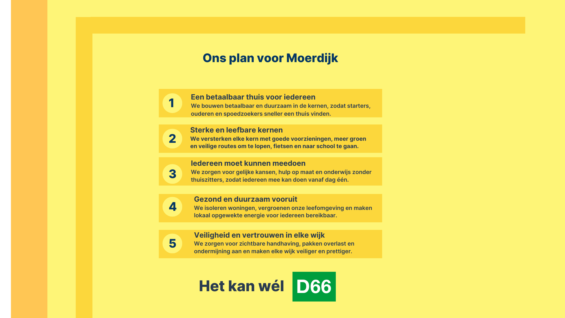 Verkiezingsprogramma