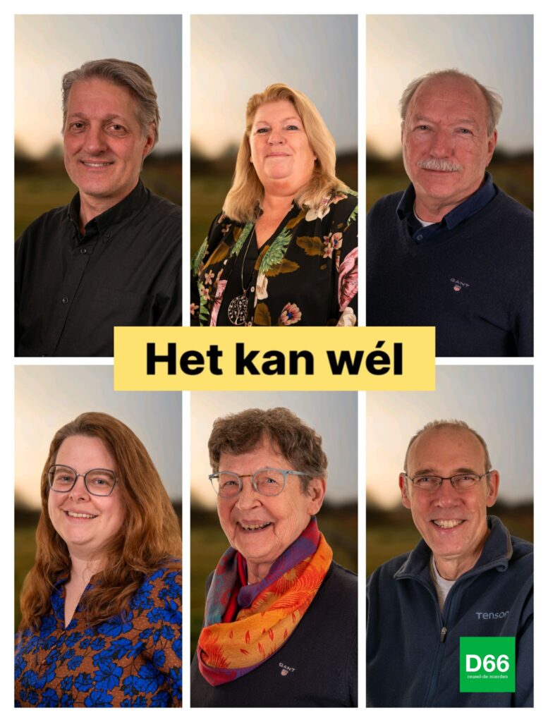 kandidatenlijst D66