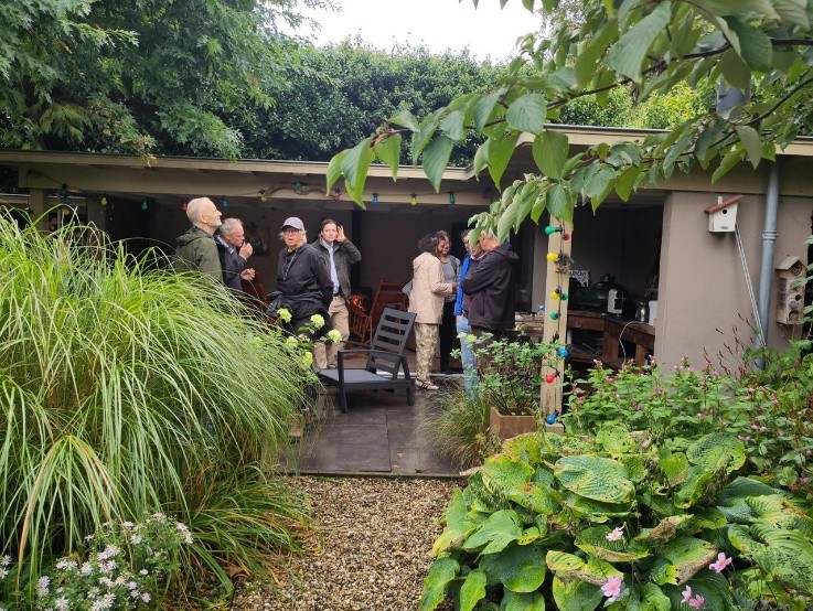 Verzamelen in de tuin