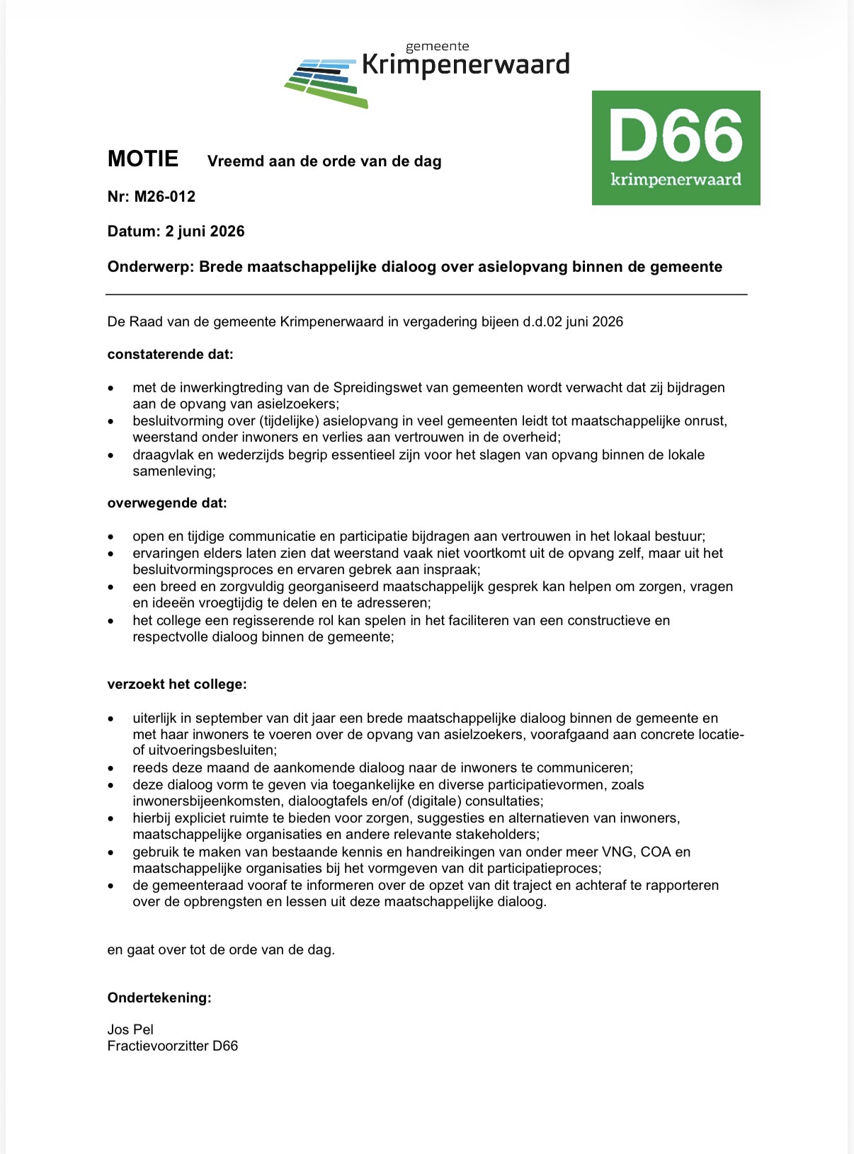 Motie